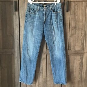 Lucky Brand 36x32 329 Classic Straight Blue Jeans